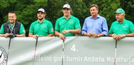 4. dobrodelni golf turnir Anžeta Kopitarja