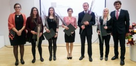Podelitev štipendij Škrabčeve ustanove 2014