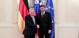 Predsednik Nemčije Joachim Gauck v Sloveniji