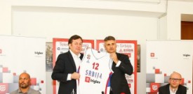 Podpis sponzorske pogodbe Košarkarsko zvezo Srbije in Skupino Triglav