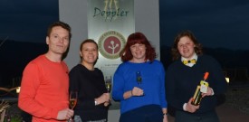 Obisk nagrajencev Slovenskih novic pri PUBEC vinarstvu Hiša vin Doppler