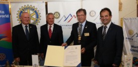 Slovesni podpis Listine o pristopu Zveze Rotary klubov Slovenije v Fundacijo Leona Štuklja