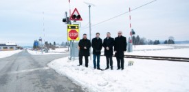 Križišče v Grosuplju odslej varnejše z opozorilnim sistemom COPS@road