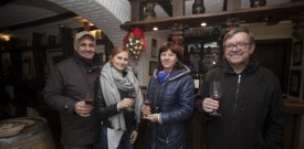 Obisk nagrajencev Slovenskih novic pri PUBEC vinarjih Vinar Kupljen, Vino Kupljen Jeruzalem Svetinje, Vino Pungračič