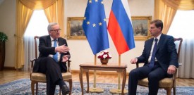 Jean-Claude Juncker in Miro Cerar, srečanje