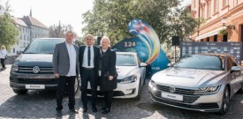 UEFA Futsal EURO 2018, predstavitev direktorja in uradnih vozil Volkswagen