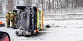 Prometna nesreča reševalnega vozila