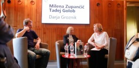 Pogovor med Mileno Zupančič, Tadejem Golobom in Darjo Groznik