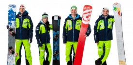Slovenska A reprezentanca za deskanje na snegu, portreti in action fotografije