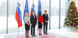 Pahor in Šarec gostila diplomatski zbor