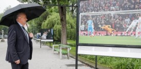 100 let Nogometne zveze Slovenije, otvoritev razstave