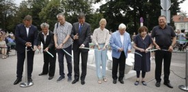 Odkritje spomenika, posvečenega 100. obletnici priključitve Prekmurja in združitve prekmurskih Slovencev z matičnim narodom