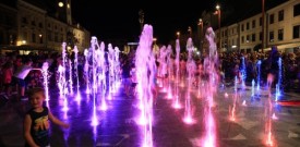 Otvoritev fontane na Glavnem trgu, Maribor