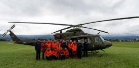 Vaja reševanja v gorah s pomočjo helikopterja