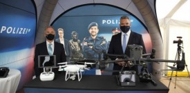 Policijski droni - skupna vaja slovenske in avstrijske policije