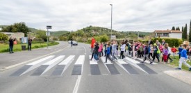 Tudi v občini Piran z novo 3D-zebro na šolski poti