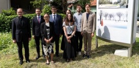 Odprtje razstave natečajnih rešitev za park Slovenske himne