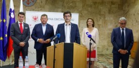Delovno srečanje treh ministrov v Kranju