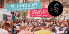 Na ljubljanske mestne ulice prihaja 11. poletna Ljubljanska vinska pot!