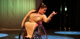 Plesni spektakel na invalidskih vozičkih zveze Sonček