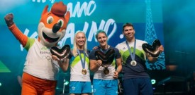 Sprejem slovenskih olimpijcev na Kongresnem trgu