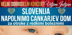 NAPOVEDUJEMO: Dobrodelni koncert Viljem Julijan za male borce