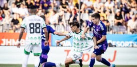 Nogometna tekma NK Maribor : NK Olimpija