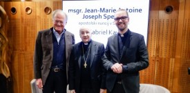 Msgr. Jean-Marie Antoine Joseph Speich, gost v skednju Škrabčeve domačije