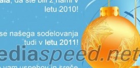 Mediaspeed.net vam želi srečno 2011!