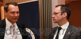 Predavanje predsednika spodnjega doma britanskega parlamenta Johna Bercowa