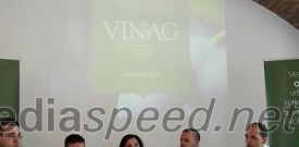 Vinag predstavil novo linijo svojih vin, novinarska konferenca