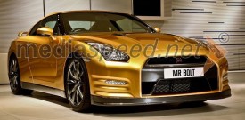 Bolt Gold Nissan GT-R je na spletni dražbi zbral kar 193.00 dolarjev