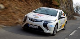 Opel Ampera na Rallye Monte-Carlo