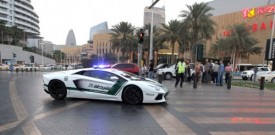 Lamborghini Aventador za policijo v Dubaju