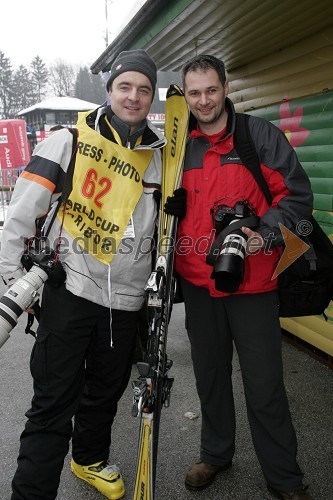 Fotografa Primož Lovrič in Simon Sintič
(odpovedan veleslalom)