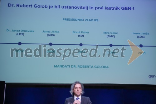 GEN-I in Robert Golob, novinarska konferenca