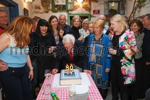 Tone Vogrinec, s torto in prijatelji za 80 let