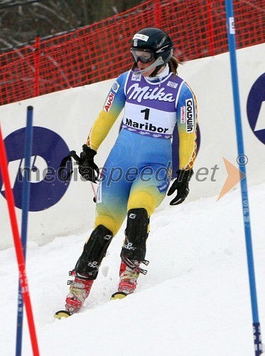 Smučarka Anja Paerson, Švedska 
(nedeljski slalom)