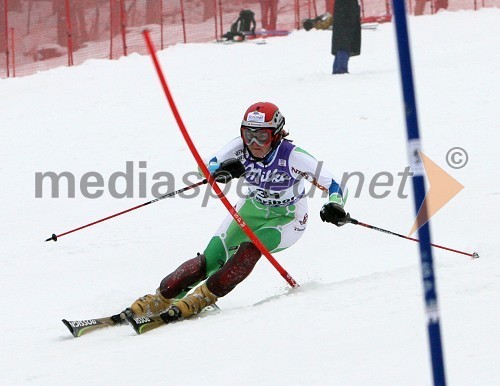 Smučarka Tina Maze, Slovenija
(nedeljski slalom)