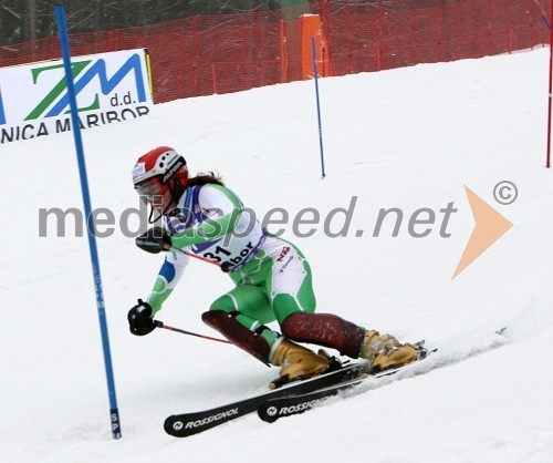 Smučarka Tina Maze, Slovenija
(nedeljski slalom)