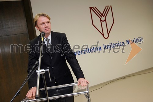 Gregor Golobič, minister za visoko šolstvo, znanost in tehnologijo