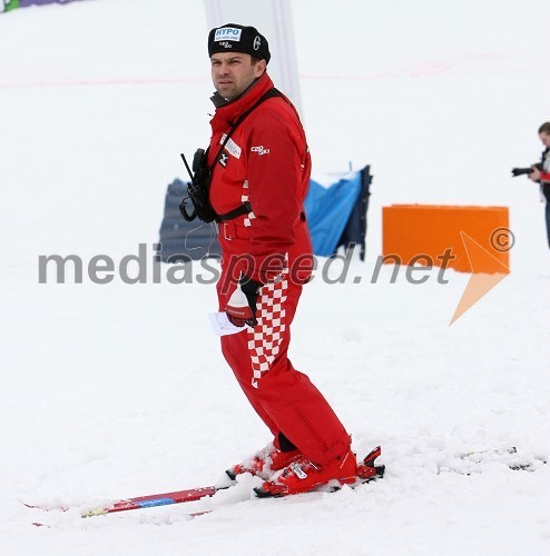 Vedran Pavlek, direktor hrvaške smučarske reprezentance
(nedeljski slalom)