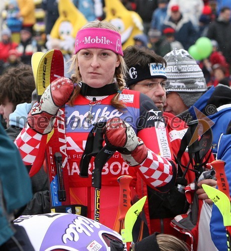 Smučarka Janica Kostelič, Hrvaška
(nedeljski slalom)