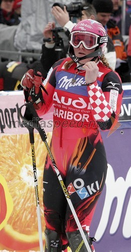 Smučarka Janica Kostelič, Hrvaška
(nedeljski slalom)