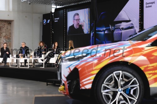Zaključek natečaja in predstavitev zmagovalne umetniške preobrazbe BMW iX