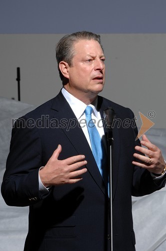 Al Gore, nekdanji ameriški podpredsednik in dobitnik Nobelove nagrade za mir