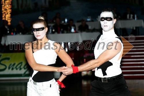 Daniela Pekič in Jernej Brenholc, plesalca (Slo)
