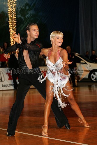 Evgeny Imrekov in Elizaveta Divak, plesalca (Rus)