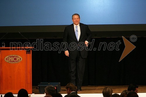 Al Gore, nekdanji ameriški podpredsednik in dobitnik Nobelove nagrade za mir