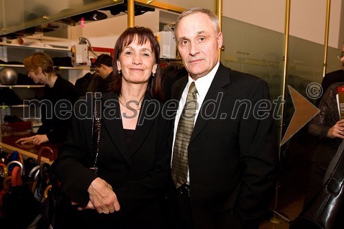 Barbara Brezigar, generalna državna tožilka z možem Bogoslavom Brezigarjem